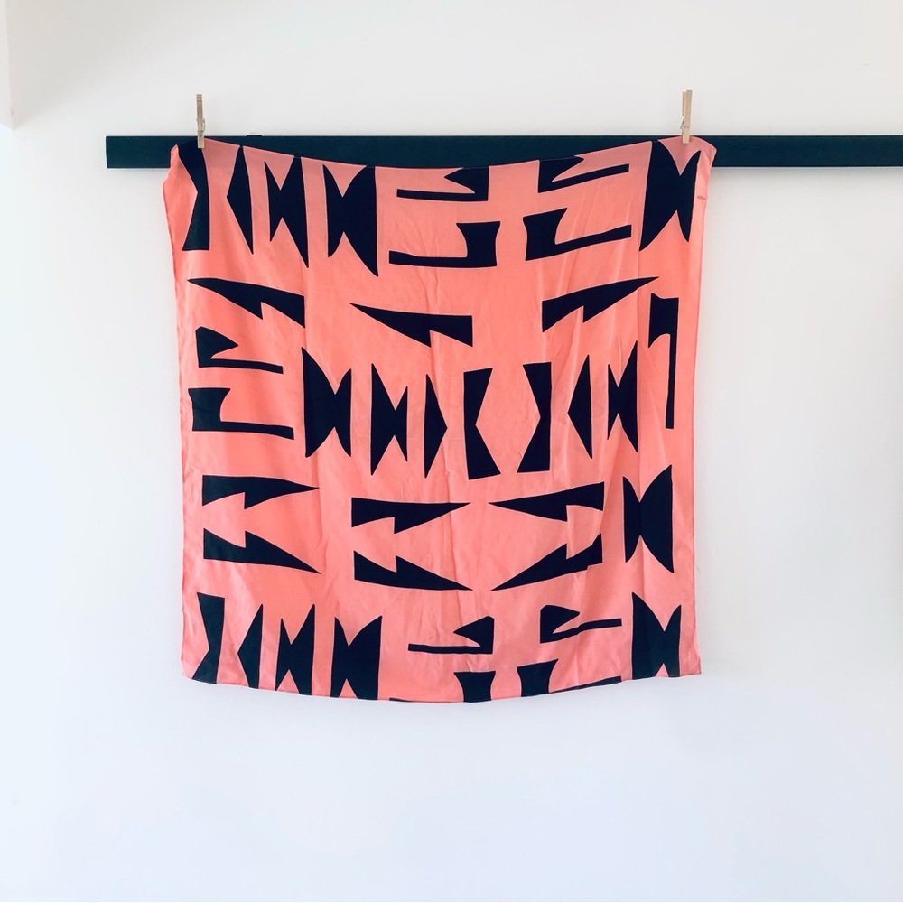 blockprinted scarf